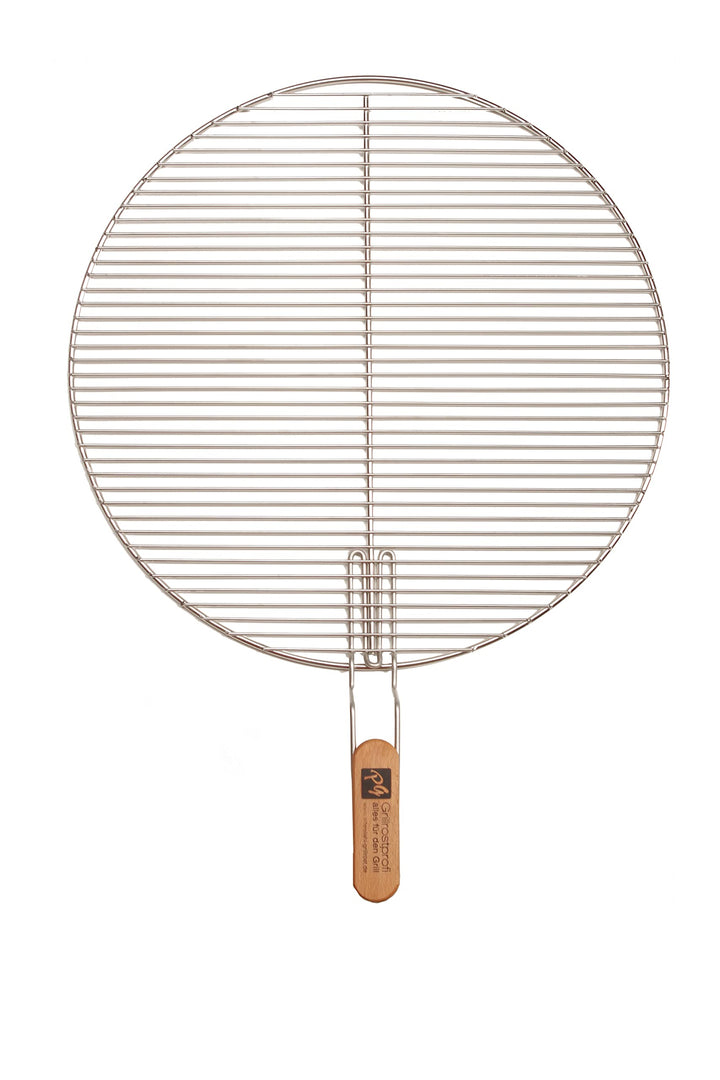Grillrost Edelstahl rund Ø 44,5 cm mit abnehmbarem Griff