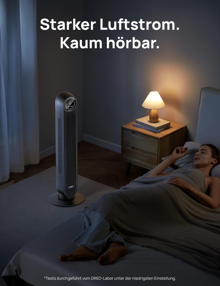 Turmventilator Smart 90cm oszillierend 4 Modi App-Steuerung - Bild 4