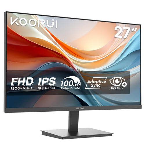 Monitor 27 Zoll Full HD IPS 100Hz Adaptive Sync mit VESA-Halterung