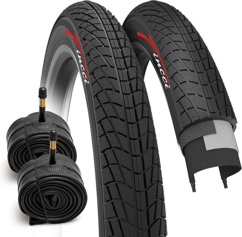 Fahrradreifen 20 Zoll Set 20x1,75 mit Schläuchen für BMX 2er-Set