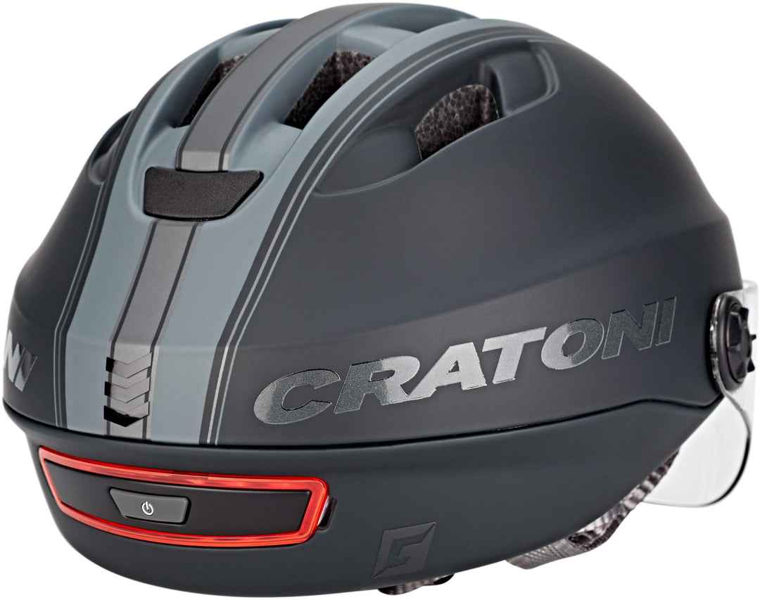 Fahrradhelm Erwachsene Unisex mit Reflektoren Grösse S Schwarz - Bild 6
