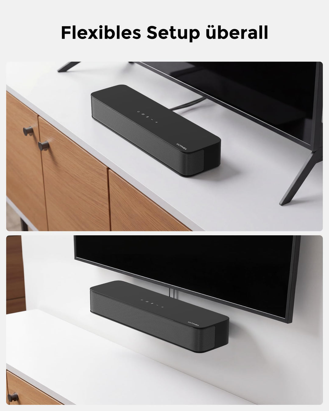 Soundbar 2.1 mit integriertem Subwoofer 132W Bluetooth 5.4 - Bild 5