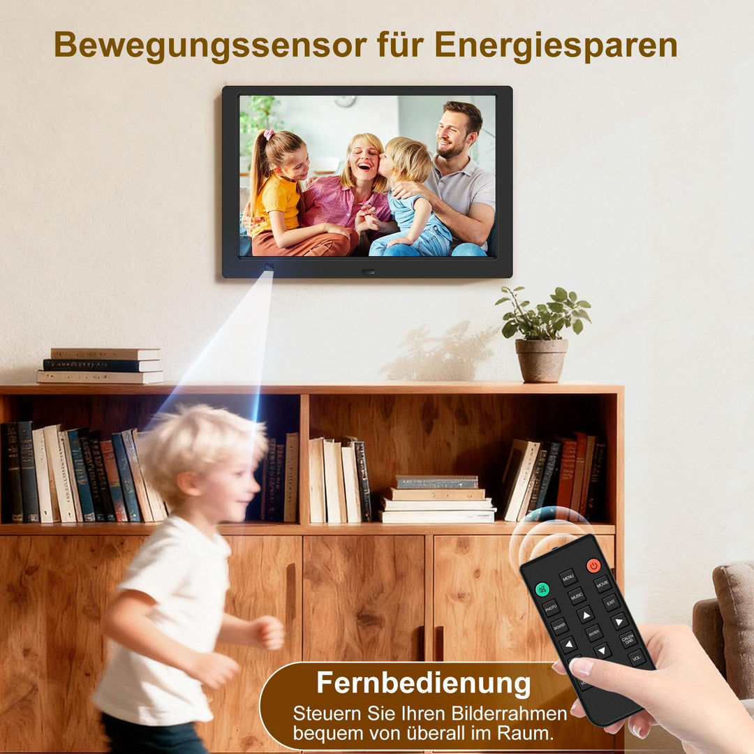 Digitaler Bilderrahmen 10,1 Zoll IPS ohne WLAN mit 32GB USB-Stick - Bild 4