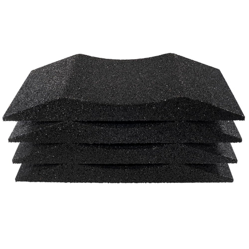 Reifenwiege Gummigranulat 4er-Set 300mm breit bis 285er Reifen