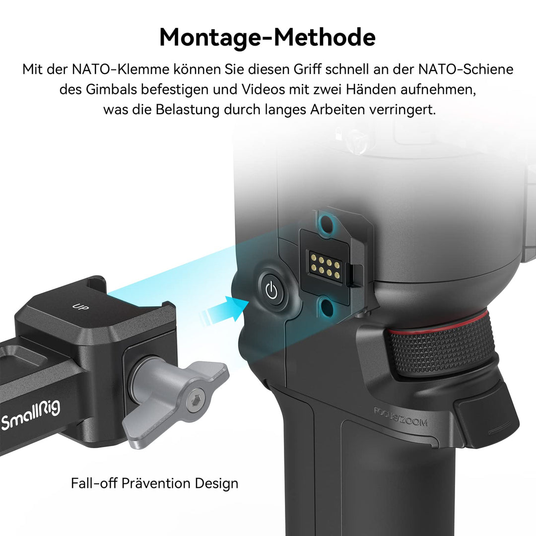 Dual Handgrip für DJI RS 2 / RS 3 / RS 4 / RS 5 Gimbal-Stabilisator - Bild 3
