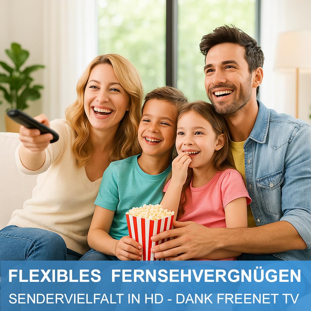 DVB-T2 Receiver Full HD mit Antenne, HDMI-Kabel und Fernbedienung - Bild 4