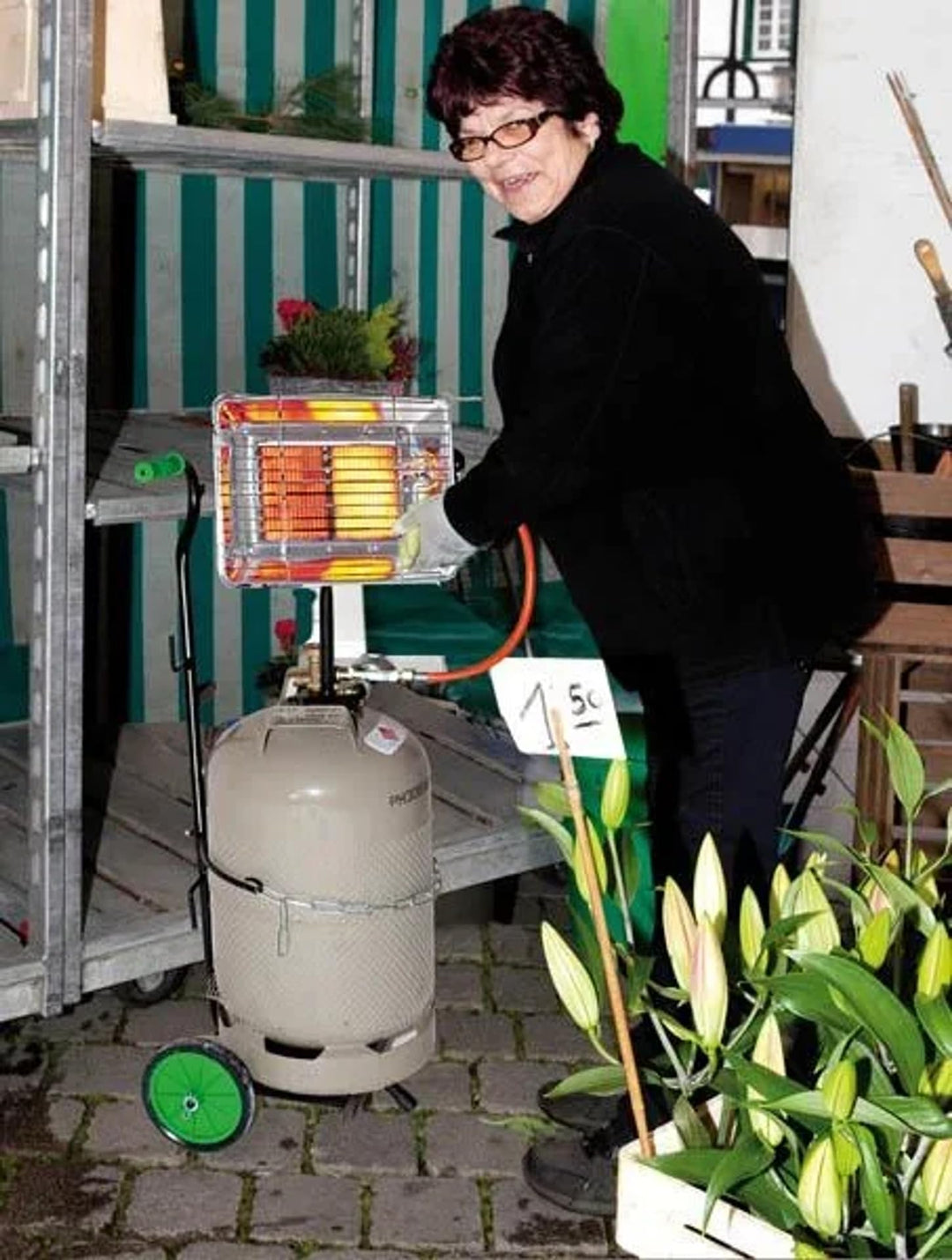 Gasflaschen-Transportwagen 25 kg für 5 &amp; 11 kg Flaschen - Bild 5