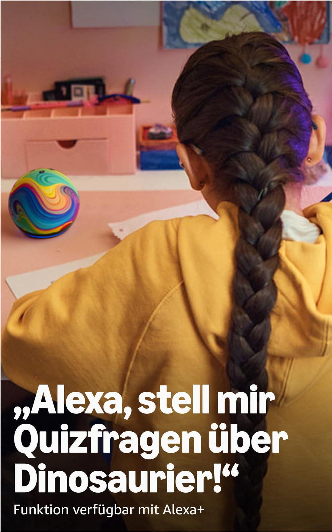 Smart-Lautsprecher für Kinder mit Alexa, WLAN &amp; Bluetooth, Sternenstaub - Bild 4