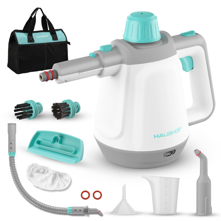 Dampfreiniger Handgerät 1200W 450ml Tank mit Zubehör chemiefrei