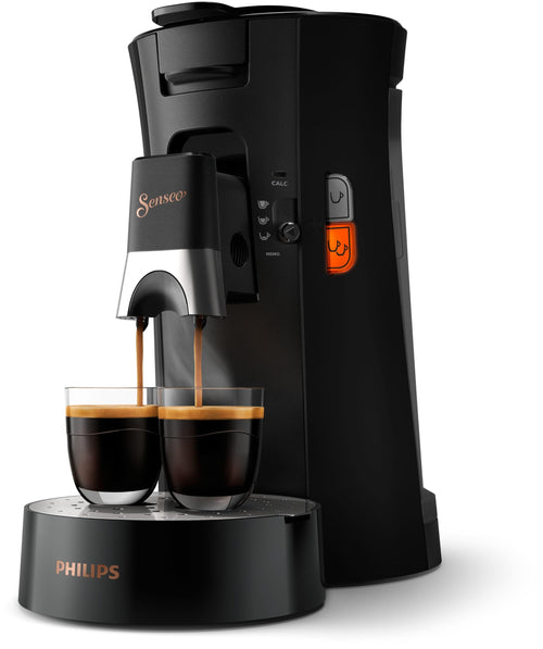 Kaffeepadmaschine 3 Spezialitäten mit Memo-Funktion, 1-2 Tassen