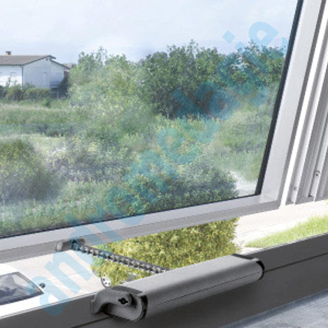 Elektrischer Fensteröffner Kettenantrieb 250N schwarz IP44 230V - Bild 6