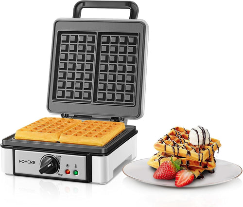 Waffeleisen 2 Waffeln gleichzeitig 1200W Antihaftbeschichtung