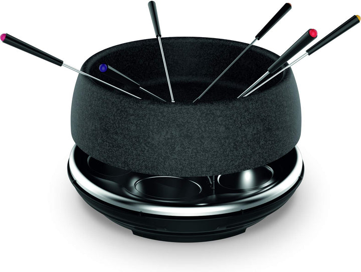 Raclette &amp; Fondue Set 6-in-1 für 6 Personen mit Steinoptik 850W - Bild 2