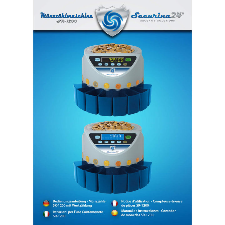Münzsortierer &amp; Münzzähler Euro 1 Cent–2 Euro mit LCD-Display - Bild 6