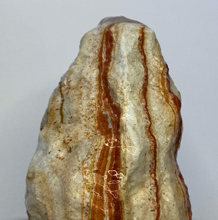 Tischbrunnen Regenbogen-Sandstein mit Keramikschale 23 cm - Bild 4