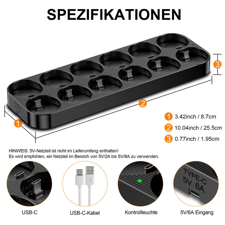LED Teelichter wiederaufladbar 12er-Set mit Fernbedienung &amp; Timer - Bild 8