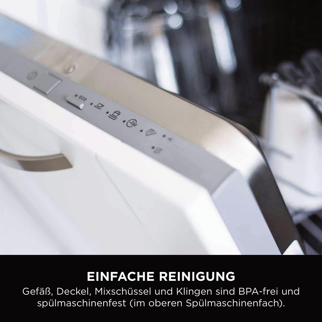Mixer Küchenmaschine 3-in-1 mit BlendSense-Technologie 2,1L Stone Gold