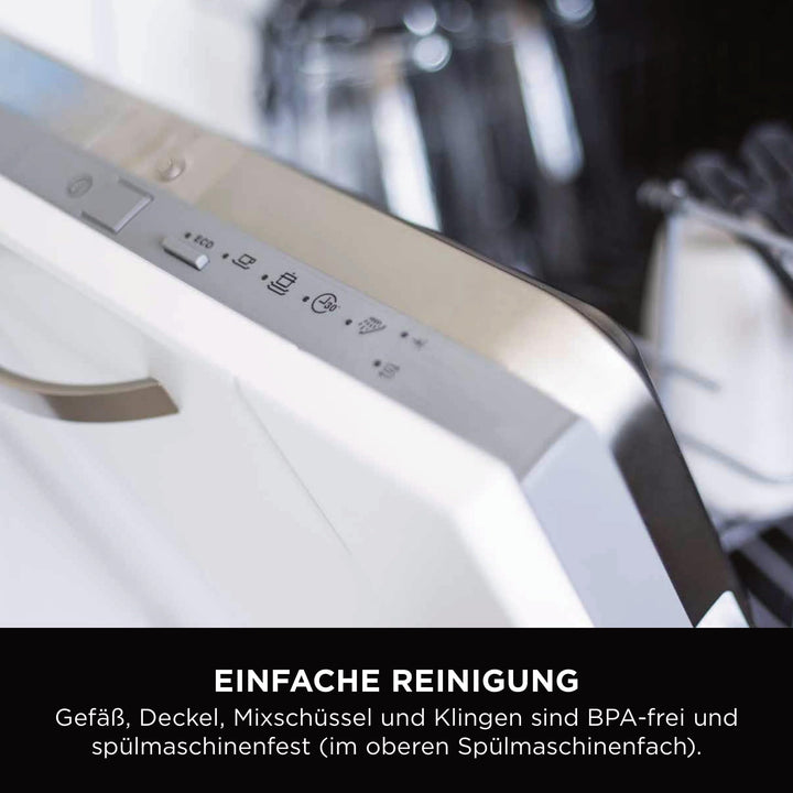 Mixer Küchenmaschine 3-in-1 mit BlendSense-Technologie 2,1L Stone Gold