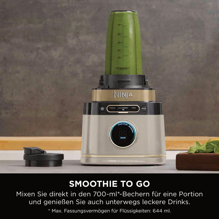Mixer Küchenmaschine 3-in-1 mit BlendSense-Technologie 2,1L Stone Gold - Bild 6