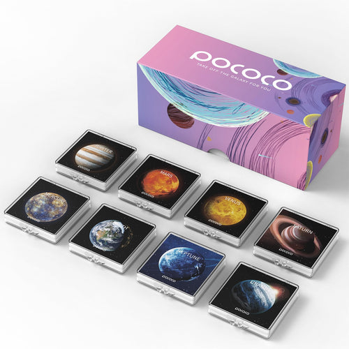 Projektionsscheiben Sonnensystem 5K Ultra HD 8er-Set für Galaxy Projektor