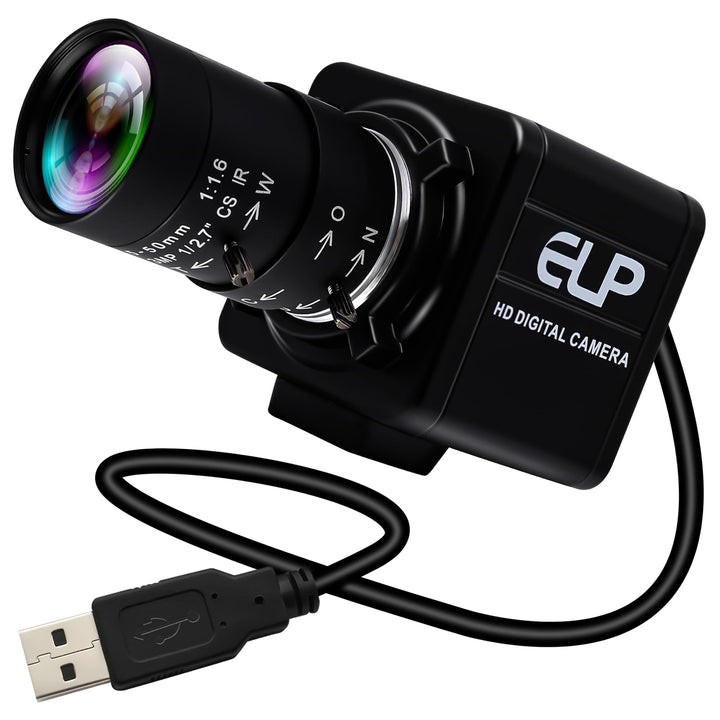 USB-Webcam 8 Megapixel mit 5-50mm Varifokus-Objektiv für PC &amp; Laptop - Bild 9