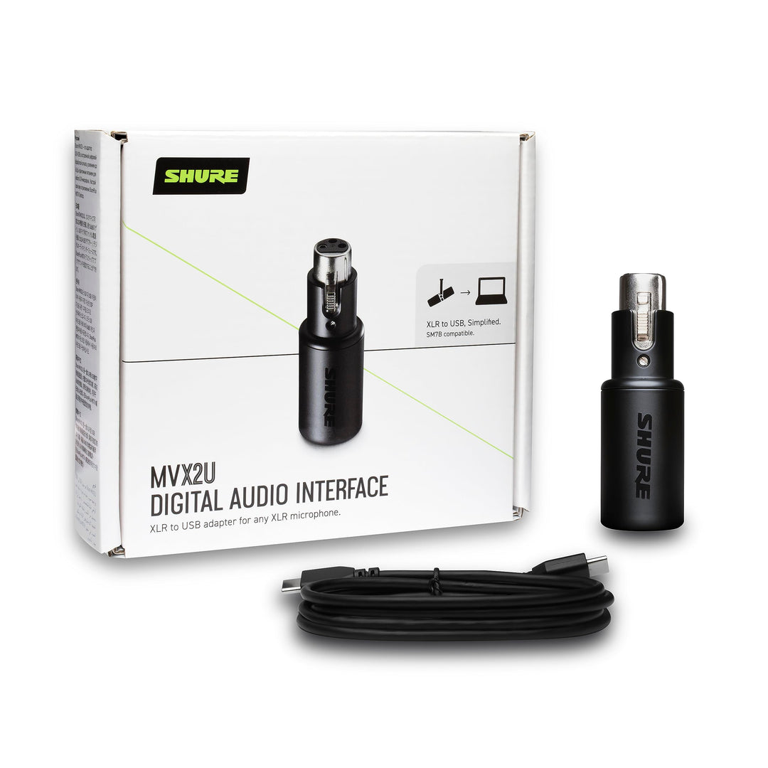 XLR-zu-USB Audio-Interface mit Kopfhöreranschluss, 60 dB Gain - Bild 3