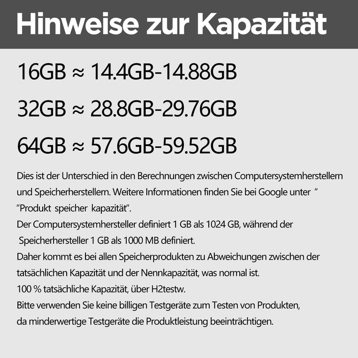 Micro SD Karte 64GB Set 3x microSDHC mit SD-Adapter U1 C10 V10 - Bild 9