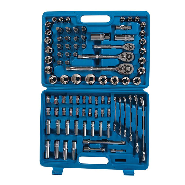 Mechaniker-Werkzeugset 90-tlg. Chrom-Vanadium Metrisch &amp; Zöllig - Bild 2
