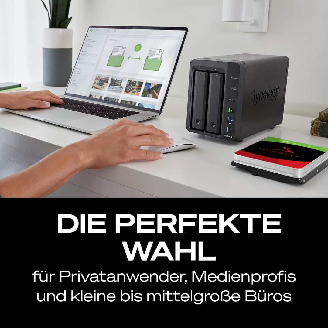 NAS-Festplatte intern 8TB SATA 6Gb/s fuer bis zu 8 Schächte - Bild 6