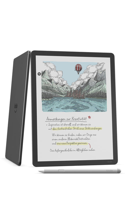 E-Ink Farbdisplay Tablet 11 Zoll 64 GB mit Stift zum Lesen und Schreiben