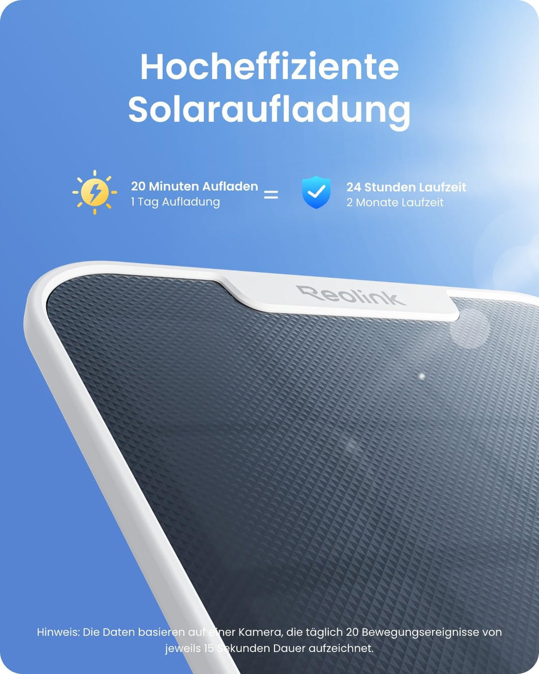 Solar-Überwachungskamera Aussen 4K 8MP WLAN 355° Schwenkbar - Bild 7