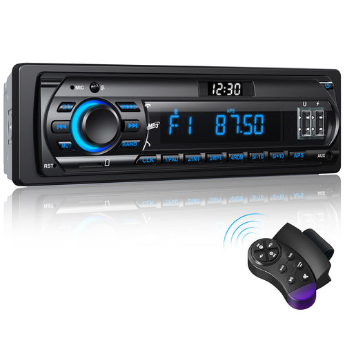 1-DIN Autoradio Bluetooth 5.0 FM/AM RDS 65W×4 für 9–24V