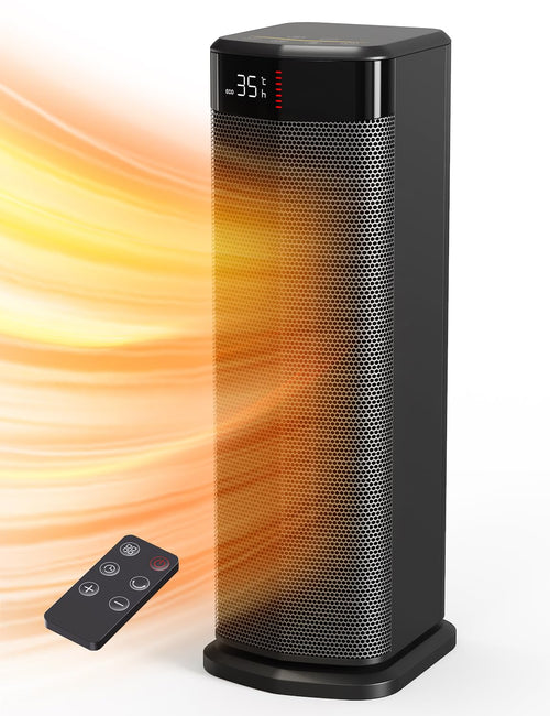 Heizlüfter 2000W PTC ECO-Modus 90° Schwenk für Räume bis 20m²