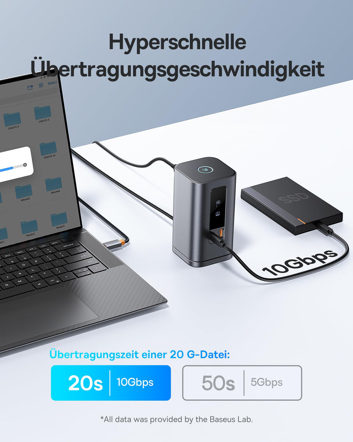 Docking Station 11-in-1 Triple Monitor 4K mit PD 100W USB-C - Bild 7