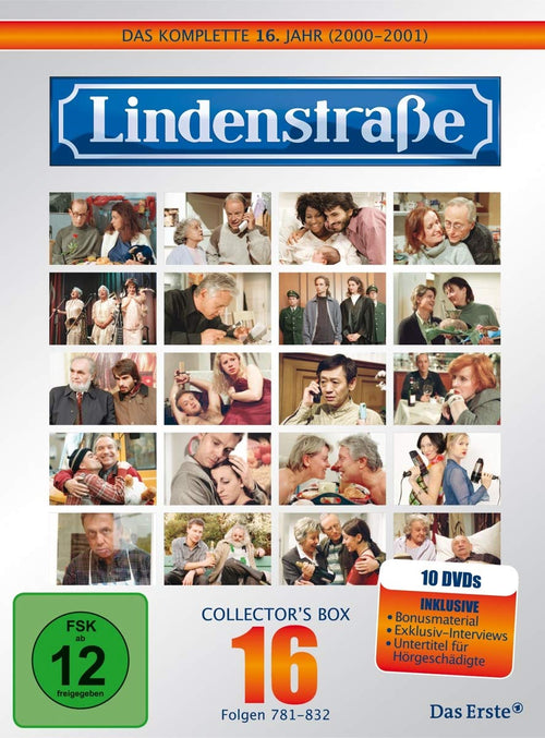Lindenstrasse 16. Jahr Collector's Box – alle 52 Folgen auf 10 DVDs