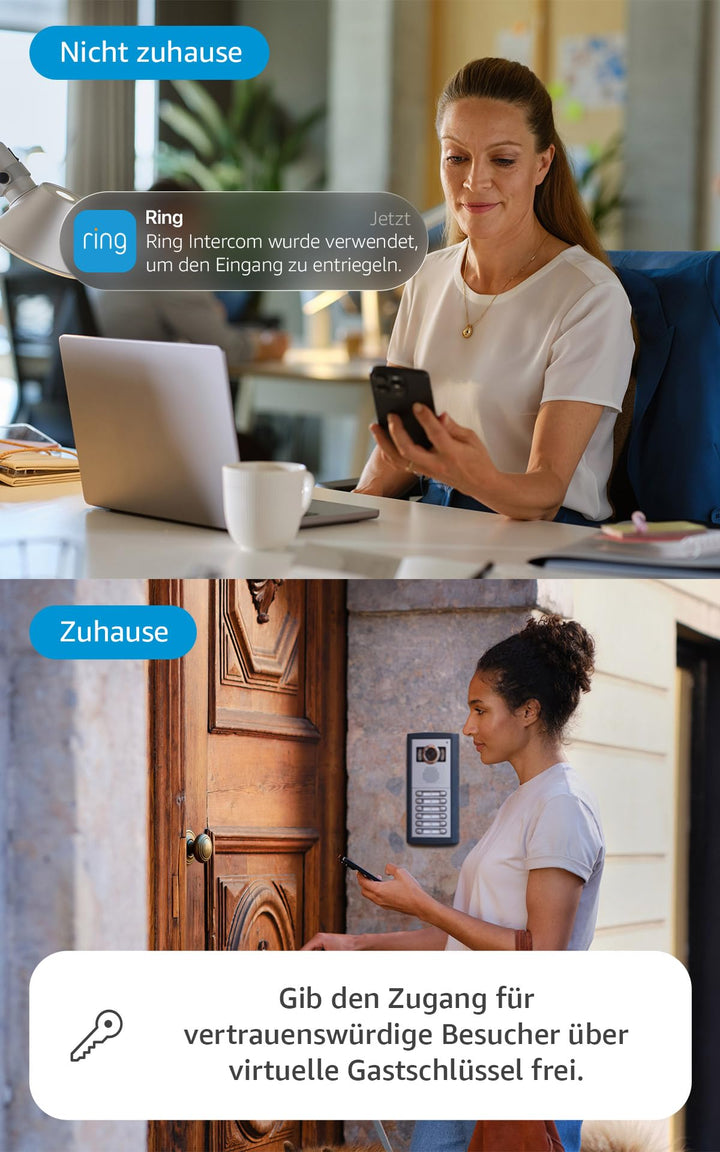 Video-Gegensprechanlage WLAN mit virtuellem Schlüssel &amp; Fernzugriff - Bild 5