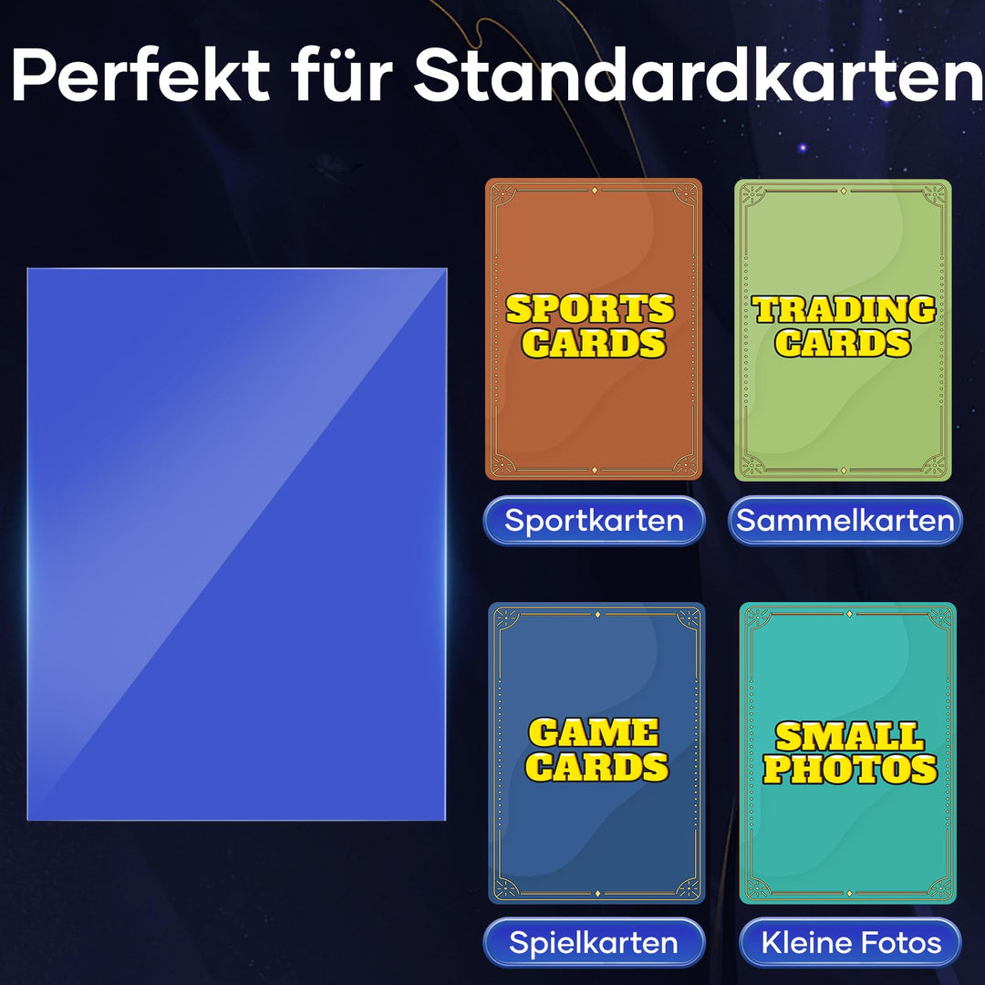 Kartenhüllen 1000 Stück Polypropylen 10 Farben 66x91mm MTG - Bild 5