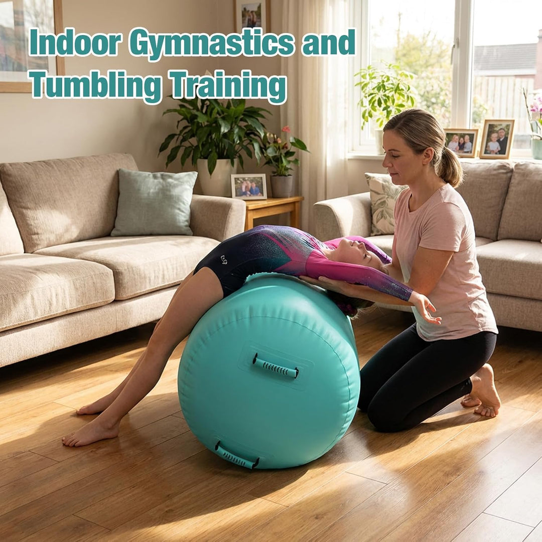 Aufblasbare Gymnastibrolle PVC mit Luftpumpe für Tumbling - Bild 6