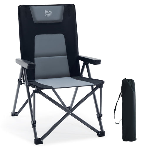 Campingstuhl faltbar 260 kg Stahl 4-fach verstellbar mit Tragetasche