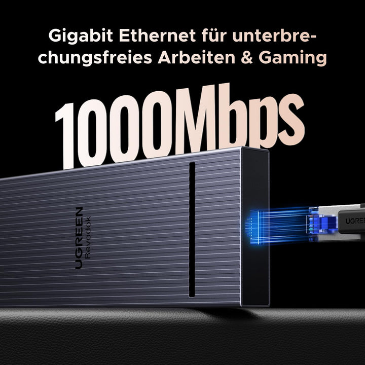 Docking Station Dual Monitor 4K USB-C mit 100W PD &amp; Gigabit-Ethernet - Bild 7