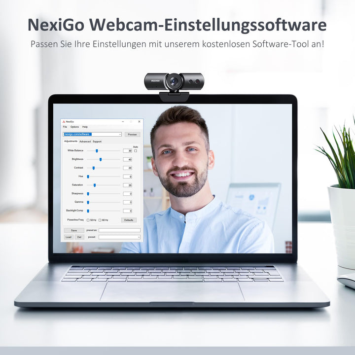 Webcam 1080p Full HD mit Windows Hello und Sichtschutzabdeckung - Bild 8