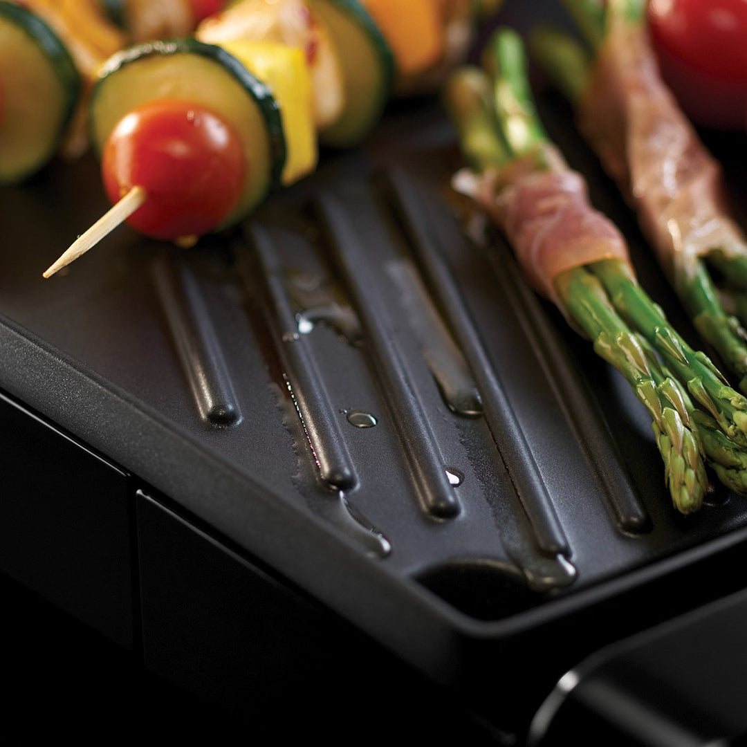 Teppanyaki Tischgrill 55x27 cm antihaftbeschichtet 2200W XL - Bild 3