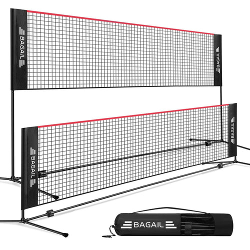 Badminton Netz tragbar 4,2 m höhenverstellbar für Outdoor