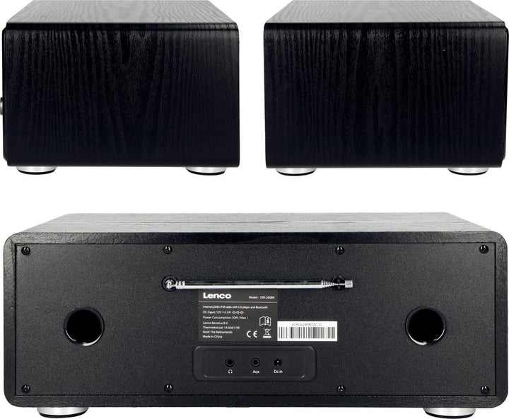 Internetradio DAB+ mit CD-Player, Bluetooth &amp; WLAN, 2x10W, Holzgehäuse - Bild 10