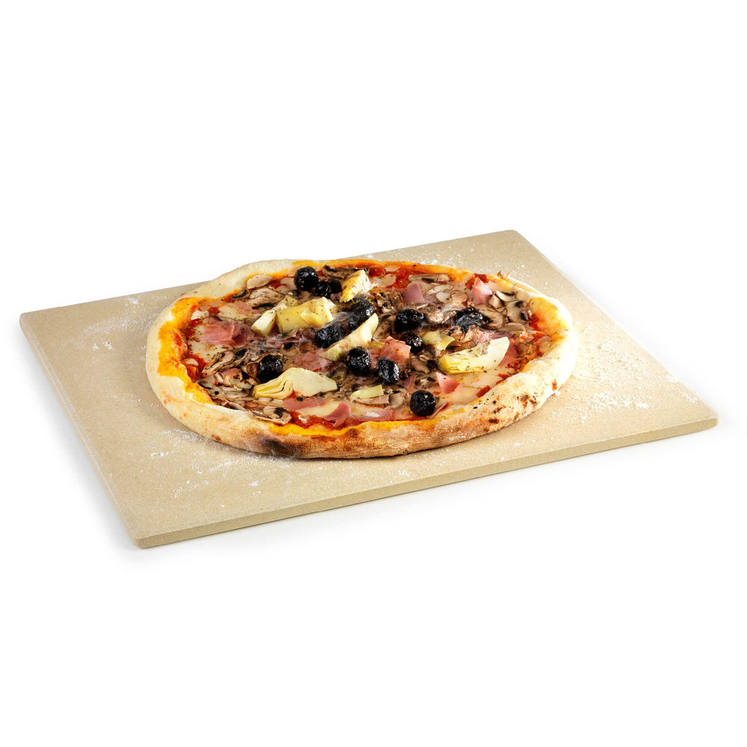 Pizzastein Keramik 43x35,5 cm für Gasgrill und Backofen