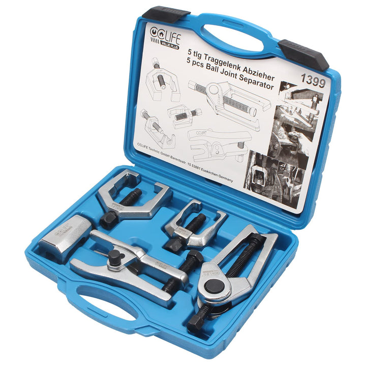 Kugelgelenk Abzieher Set 5-teilig Universal bis 50 mm Fahrzeugwerkstatt - Bild 2