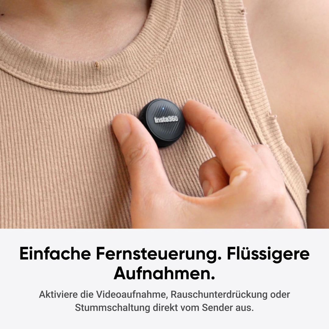 Drahtloser Mikrofon-Transmitter 7,9 g ultraleicht für Actionkameras - Bild 6