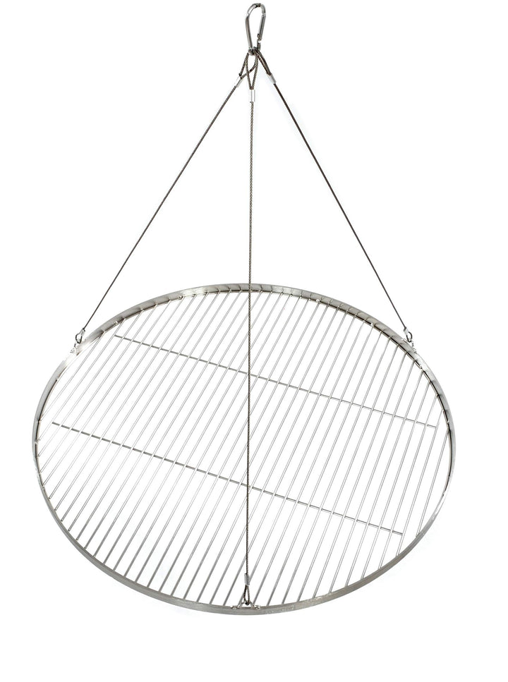 Grillrost Edelstahl 304 rund 60 cm für Schwenkgrill mit Seil - Bild 7
