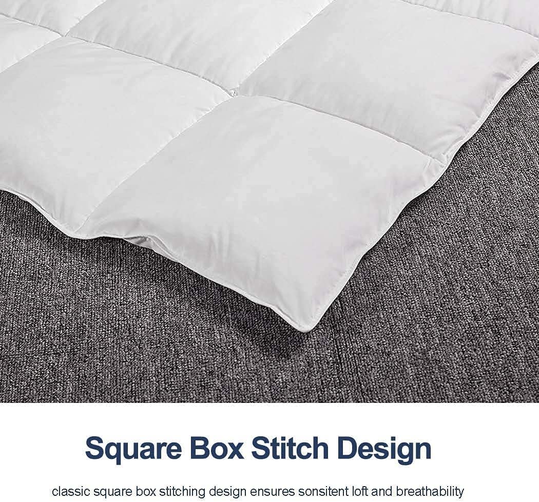 Winterdecke 200x200 cm 450GSM Daunenalternative OEKO-TEX - Bild 5