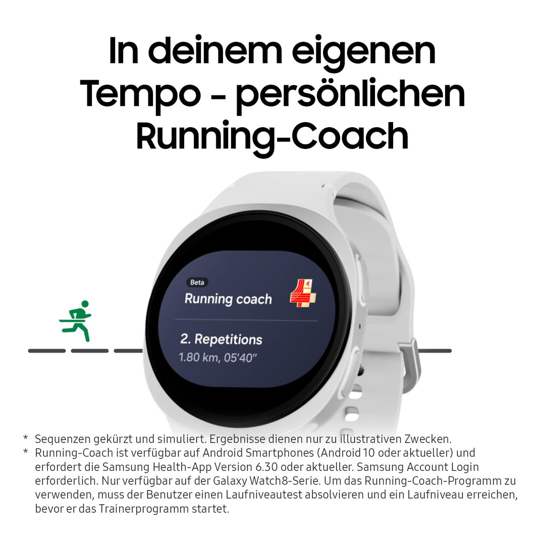 Smartwatch 40mm mit KI-Schlafcoaching und Fitness-Tracker, Silber - Bild 6